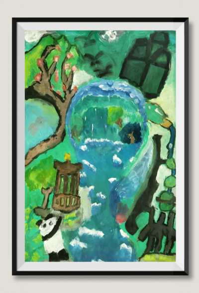 11号画室作品_第26届全国中小学生绘画书法作品比赛参赛作品
