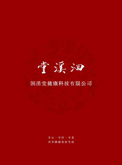 嗨点文化_洄溪堂产品画册