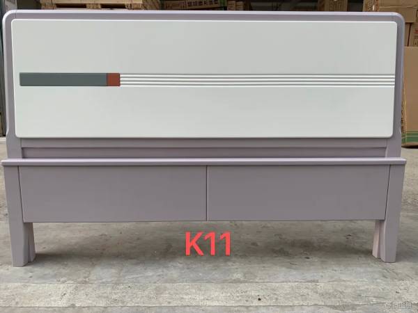 木作坊家具---白油床_K1#肤感漆