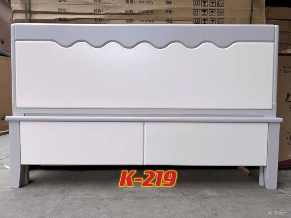 木作坊家具---白油床_K21#白油大床