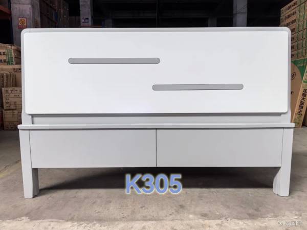 木作坊家具---白油床_K30#