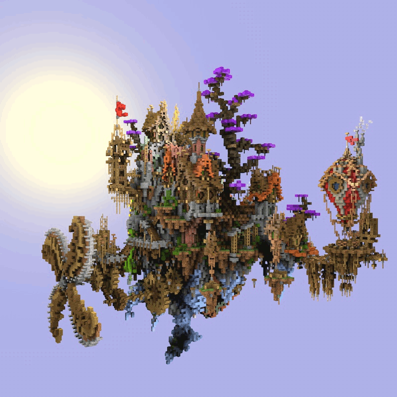 Minecraft租赁服导入_主城