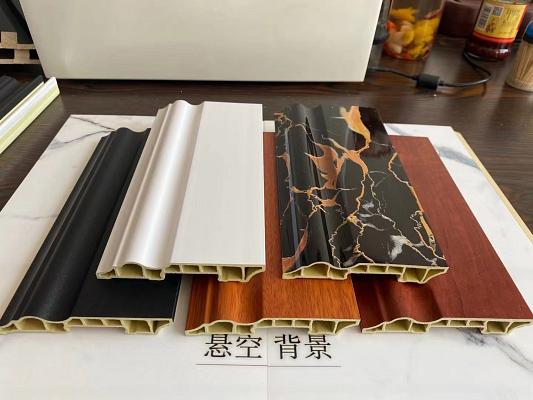 云南欣欣建材_竹木纤维顶线，踢脚线