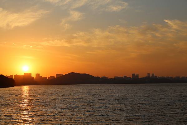 会议图片_东湖落日