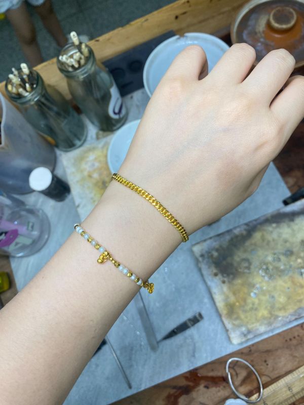 西街9号打金店_06黄金手链