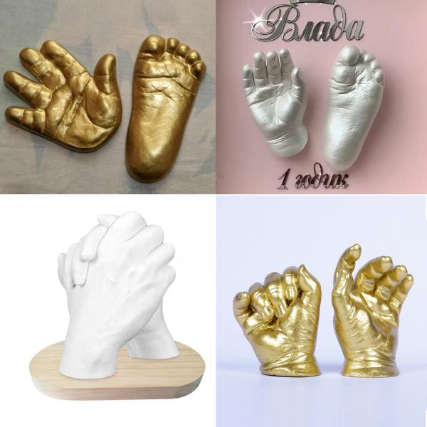 Plaster Mold-Hand Casting Kit_INTODIY
