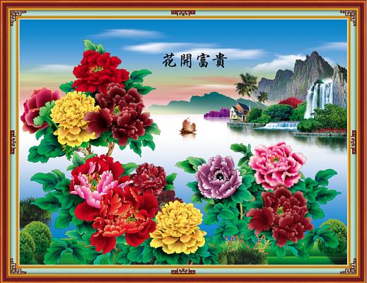 淄博林祥壁画_背景墙系列