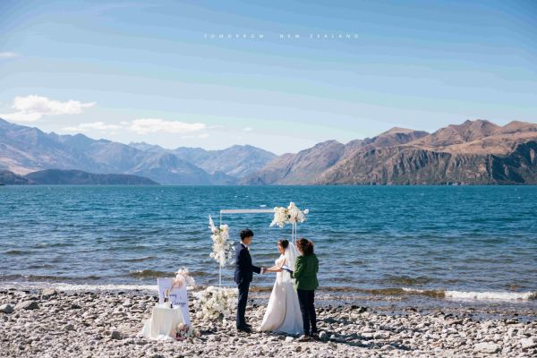 南岛目的地婚礼-Lakeside Wedding_新西兰目的地婚礼