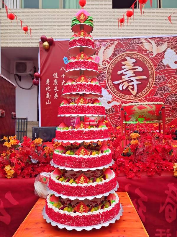 福善如意蛋糕，用心传递爱！_1#拜寿蛋糕