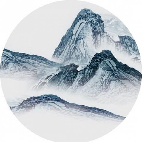 渊雅阁新中式纱画_抽象山水系列