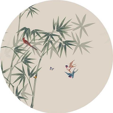 渊雅阁新中式纱画_梅兰竹菊系列