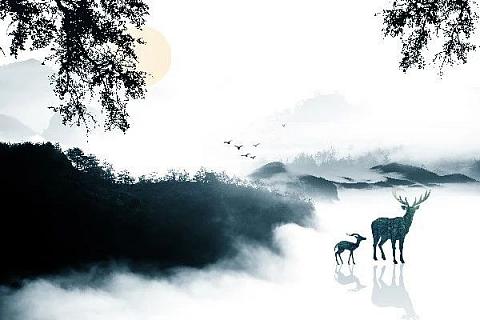 渊雅阁新中式纱画_背景大版图