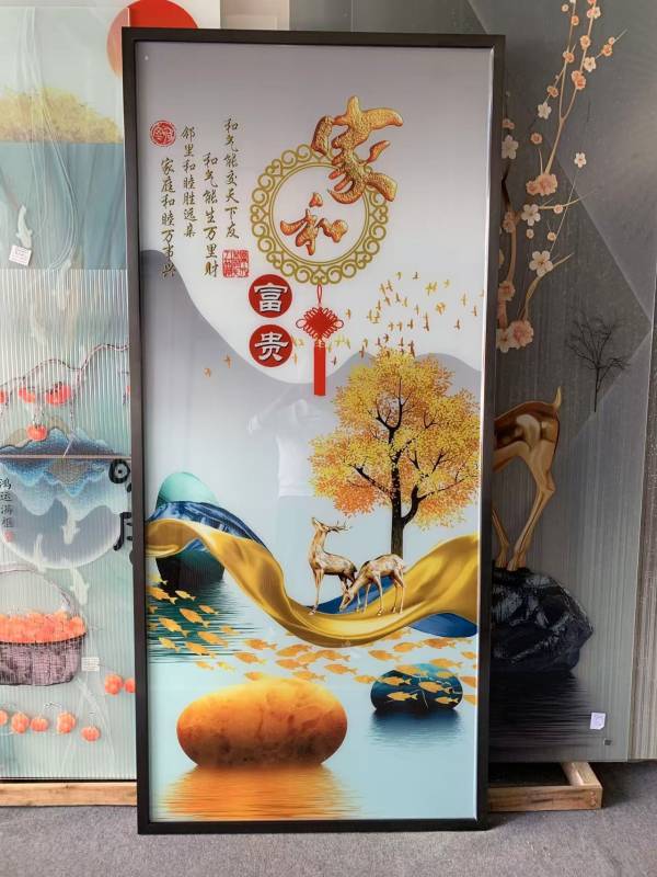 凤全时尚家居屏风相册_屏风做好实拍图
