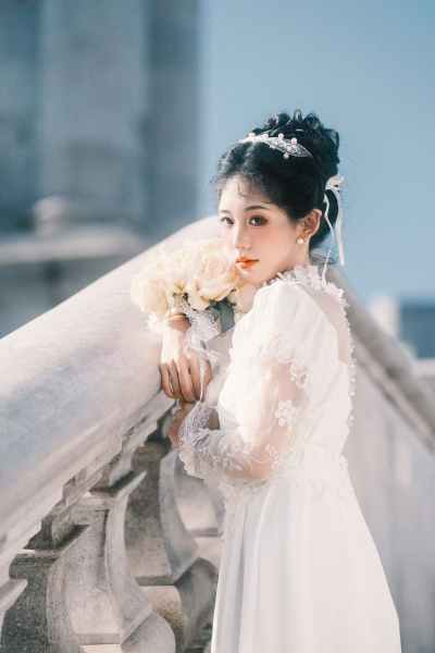 华裳宫汉服摄影_2清汉女留洋民国旗袍