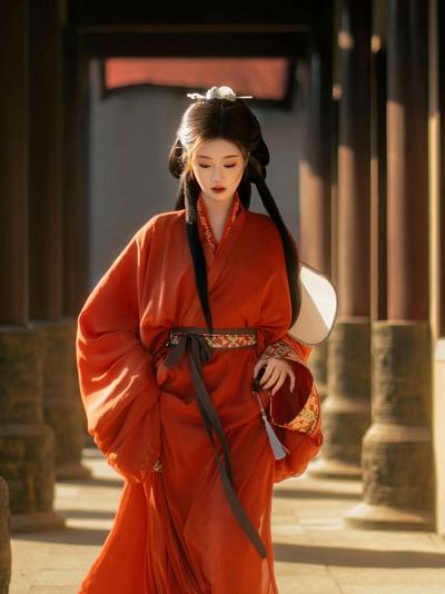 华裳宫汉服摄影_33战国袍