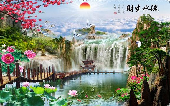金府第精品图_中式山水