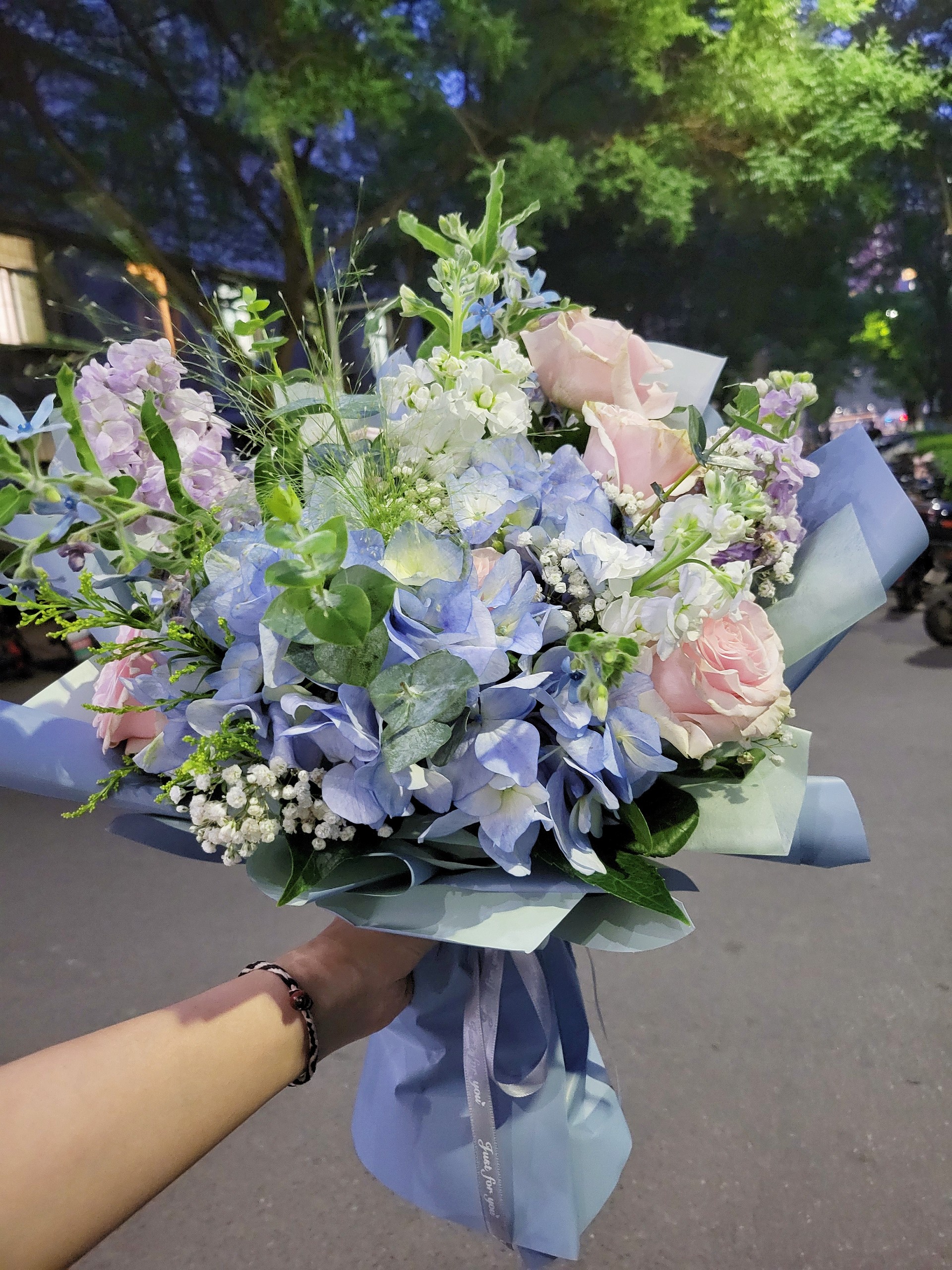 未名花屋图册_高贵蓝色系