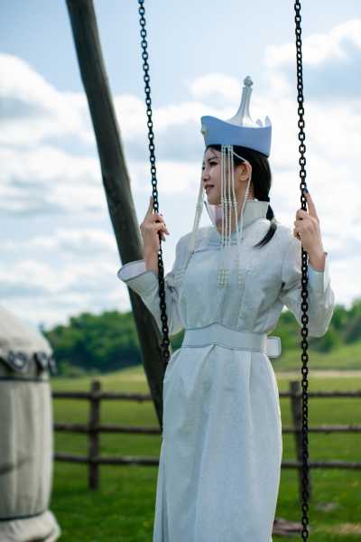 梦里-乌兰布统旅拍_蒙古礼服-米奇