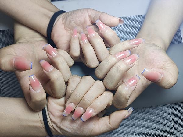 玉甲堂美甲店_玉甲堂半贴客照展示