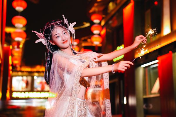 西安七月汉服妆造摄影_异域风情