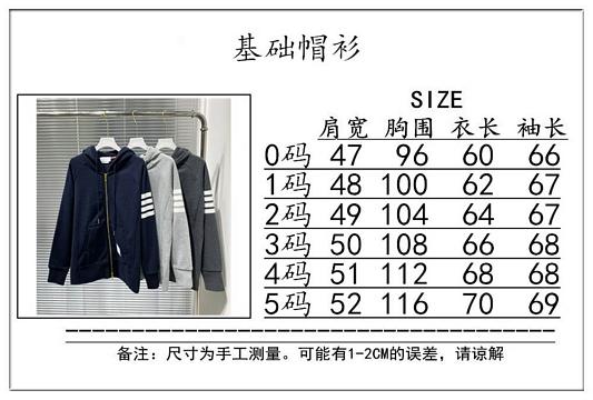 tbfactry_TB CLASSIC ZIP-UP 4-BAR HOODIE[A37A]