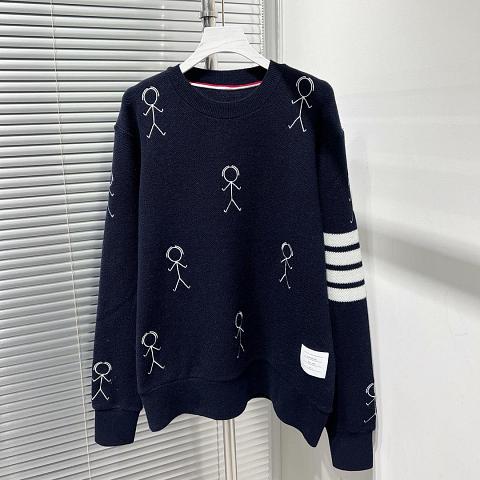 tbfactry_TB Cashmere Matchman embroidery knitwear[03E0]