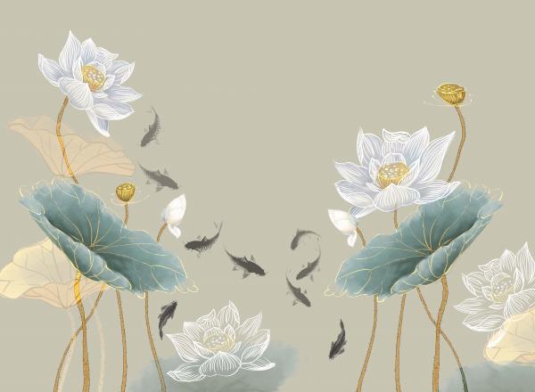 新中式卷帘图册_4荷花系列