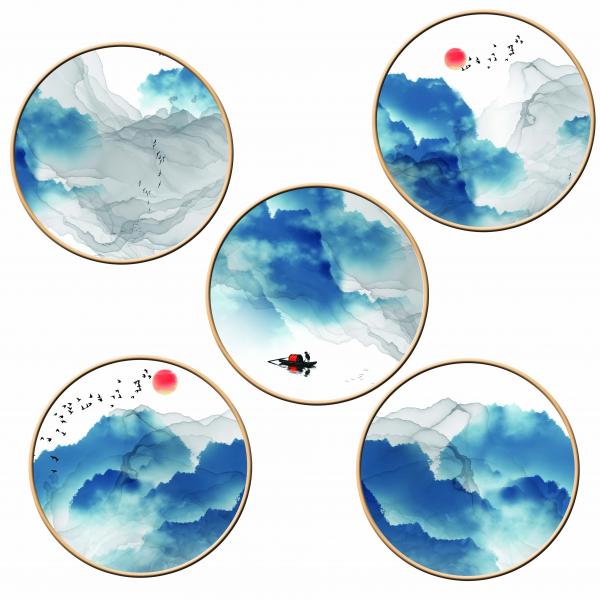 新中式卷帘图册_8圆形素材