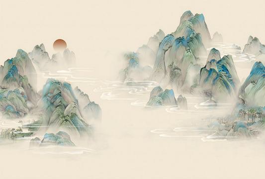装饰画图册_水墨画