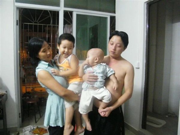 吉祥三宝，My wife and son_刘小中,Ethan