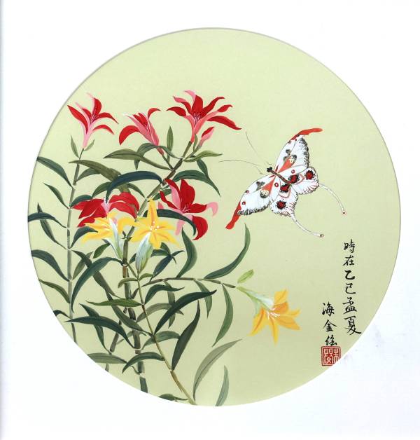 公益助教书画作品展示_绘画