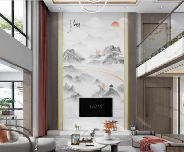 背景墙图库_别墅复式楼